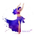 Belly dancer Royalty Free Stock Photo