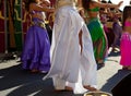 Belly dancers detail