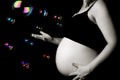 Belly of pregnant woman Royalty Free Stock Photo