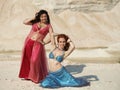 Bellydance in outdoors