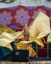 Bellydancers in the celebration of Al mossassa