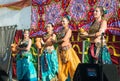 Bellydancers in the celebration of Al mossassa