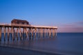 Belmar Fishing Pier Sunset Royalty Free Stock Photo