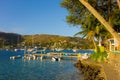 The belmont walkway on bequia in the grenadines