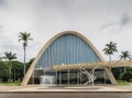 Modernist church of Sao Francisco de Assis in Belo Horizonte, Brazil Royalty Free Stock Photo