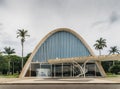 Modernist church of Sao Francisco de Assis in Belo Horizonte, Brazil