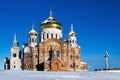 Belogorsky Piously-Nikolaev monastery Royalty Free Stock Photo