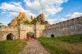 Belogradchik fortress entrance Royalty Free Stock Photo