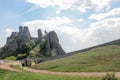 Belogradchik rock fortress / Belogradchishki skali Royalty Free Stock Photo