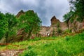 Belogradchik rocks Fortress, Bulgaria Royalty Free Stock Photo