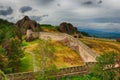 Belogradchik rocks Fortress, Bulgaria Royalty Free Stock Photo