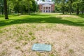 Beloit Historical Society plaque Royalty Free Stock Photo