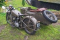 Classic Polish motorcycle Sokol 1000 of 1936 Royalty Free Stock Photo