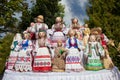 Belorussian dolls in national clothes