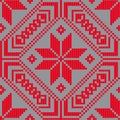 Belorussian ethnic ornament, seamless pattern. Vector illustration