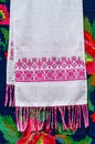 Belorussian towel with vintage ornament