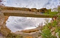 Below Agate Bridge Petrified Forest National Park AZ Royalty Free Stock Photo