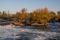 Below Burleigh Falls At Sunrise