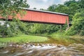 Below Hune Covered Bridge Royalty Free Stock Photo