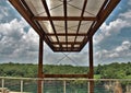 Below Observation Deck at Quarry Park in Winston-Salem Royalty Free Stock Photo