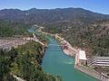 Below Shasta Dam Royalty Free Stock Photo