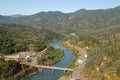 Below Shasta Dam Royalty Free Stock Photo