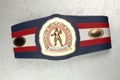 Belt Boxing champion Royalty Free Stock Photo