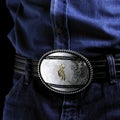 Belt buckle Royalty Free Stock Photo