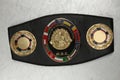 A belt of the champion in Boxing.WBC. Royalty Free Stock Photo