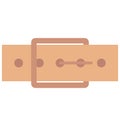 Belt, clothing Isolated Vector Icon that can be easily modified or edited.