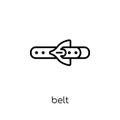 Belt icon from collection. Royalty Free Stock Photo