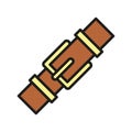 Belt icon vector design templates simple and modern Royalty Free Stock Photo