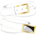 Belt illustration on white