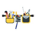 Tool belt for repair Royalty Free Stock Photo