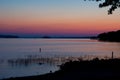 Belt of Venus Arkansas Rainbows of Color in the Sky Royalty Free Stock Photo