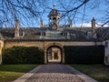 Belton House clock tower Royalty Free Stock Photo