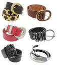 Belts isolated Royalty Free Stock Photo