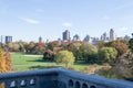 Belvedere Castle in Central Park contains the official weather s Royalty Free Stock Photo