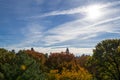 Belvedere Castle in Central Park contains the official weather s Royalty Free Stock Photo