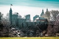 Belvedere Castle at Central Park in Manhattan, New York City Royalty Free Stock Photo