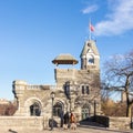 Belvedere Castle in Central Park - New York City, USA. Royalty Free Stock Photo