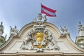 Belvedere Palace - landmark attraction in Vienna, Austria Royalty Free Stock Photo