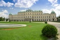 Belvedere palace in Vienna