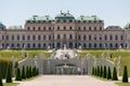 Belvedere Palace Vienna Royalty Free Stock Photo