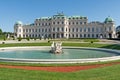 Belvedere Palace Vienna Royalty Free Stock Photo