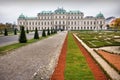 Belvedere Palace, Vienna Royalty Free Stock Photo