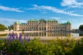 Belvedere Palace in Vienna, Austria Royalty Free Stock Photo
