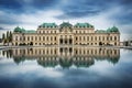 Belvedere Palace, Vienna, Austria. Royalty Free Stock Photo