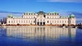 Belvedere Palace, Vienna, Austria Royalty Free Stock Photo