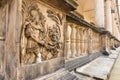 Belvedere summer palace and its stone decoration